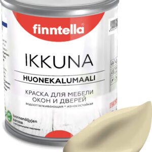 Краска Finntella Ikkuna Hiekka F-34-1-3-FL070 2.7 л (светло-песочный) цена