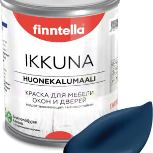 Краска Finntella Ikkuna Keskiyo F-34-1-3-FL002 2.7 л (темно-синий) цена