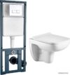 Унитаз подвесной WeltWasser Kehlbach 004 GL-WT + Marberg 410 SE (белый глянец/хром) цена