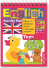 Развивающая книга Умный блокнот. English Давай-ка поиграем. Уровень 1 21век