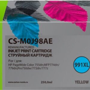 Картридж CACTUS CS-M0J98AE (аналог HP 991X) цена