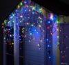 Гирлянда бахрома Luazon 3x0.9 м 232 LED 5204452 (черный каучук провод