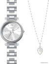 Наручные часы с украшением Fossil Carlie ES5250SET цена