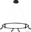 Подвесная люстра Arte Lamp Ring A2186SP-1BK цена