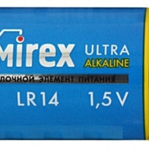 Батарейка Mirex LR14 C Алкалайн 2 шт 23702-LR14-E2 цена