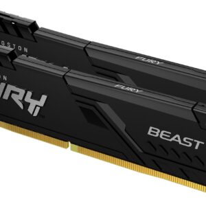 Оперативная память Kingston FURY Beast 2x8GB DDR4 PC4-29800 KF437C19BBK2/16 цена