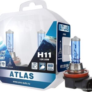 Галогенная лампа AVS Atlas PB H11 2шт цена