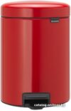 Мусорное ведро Brabantia Pedal Bin NewIcon 5 л (пламенно-красный) цена