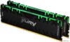 Оперативная память Kingston FURY Renegade RGB 2x8GB DDR4 PC4-28800 KF436C16RBAK2/16 цена