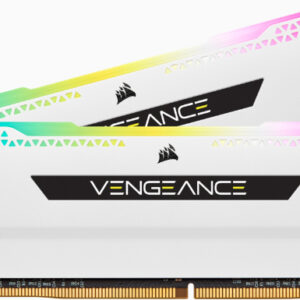 Оперативная память Corsair Vengeance RGB PRO SL 2x8ГБ DDR4 3200 МГц CMH16GX4M2E3200C16W цена