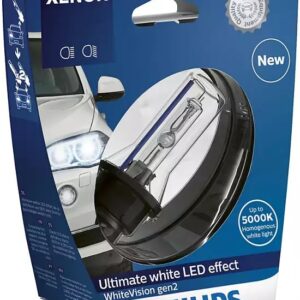 Ксеноновая лампа Philips D1S Xenon White Vision gen2 1шт цена