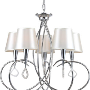 Подвесная люстра Escada Aria 1134/5S E14*40W Chrome цена