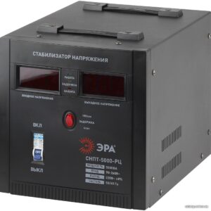 Стабилизатор напряжения ЭРА СНПТ-5000-РЦ Б0035297 цена
