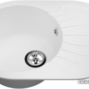 Кухонная мойка Vigro Vigronit VG304 150908 (белый) цена