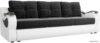 Диван Лига диванов Меркурий 100483 (черный/белый) цена