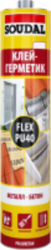 Клей-герметик Flex PU40 полиуретановый / 137855 21век