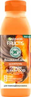 Шампунь для волос Fructis папайя Superfood восстановление 21век
