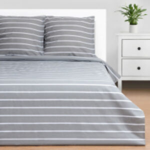 Комплект постельного белья Gray stripes / 6632215 21век