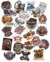 Набор наклеек Harley-Davidson Motorcycles 21век