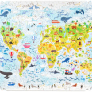Пазл Детская карта мира / KidsMapXL 21век