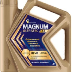 Моторное масло Magnum Ultratec A3 5W40 21век