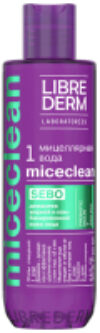 Мицеллярная вода Miceclean Sebo Для жирной и комбинированной кожи 21век