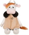Мягкая игрушка Коровка Глаша в бежевом пальто / MT-MRT022013-28 21век