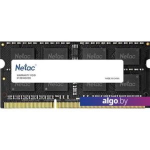 Оперативная память Netac Basic 4GB DDR3 SODIMM PC3-12800 NTBSD3N16SP-04