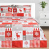 Комплект постельного белья New Year's Patchwork 1.5сп / 9823655 21век