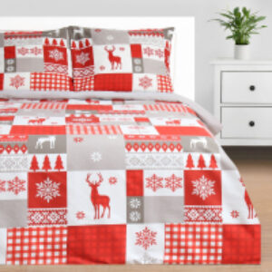 Комплект постельного белья New Year's Patchwork 1.5сп / 9823655 21век