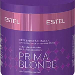 Тонирующая маска для волос Prima Blonde серебристая для холодных оттенков блонд 21век