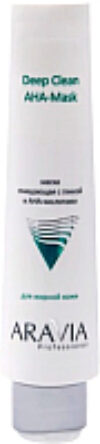 Маска для лица кремовая Professional с глиной и AHA-кислотами Deep Clean AHA-Mask 21век