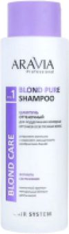 Оттеночный шампунь для волос Professional Blond Pure Для холодных оттенков осветленных волос 21век