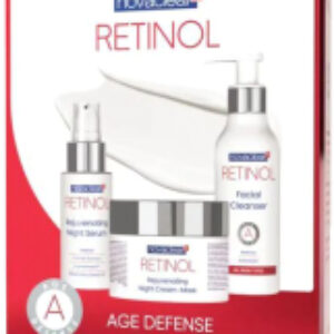 Набор косметики для лица Retinol Средство для умывания 150мл+Сыворотка 30мл+Маска 50мл 21век