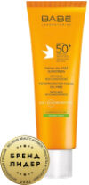 Крем солнцезащитный SPF50+ безмасляный матирующий 21век