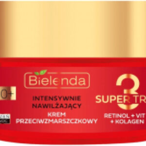 Крем для лица Super Trio Retinol+Vit C+Kolagen Против морщин 40+ день/ночь 21век