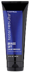 Маска для волос Total Results Color Obsessed Brass Off холодный блонд 21век