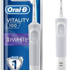 Купить Электрическая зубная щетка Braun Oral-B Vitality 100 3D White D100.413.1 (белый)