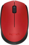 Купить Мышь Logitech M171 Wireless Mouse красный/черный [910-004641]