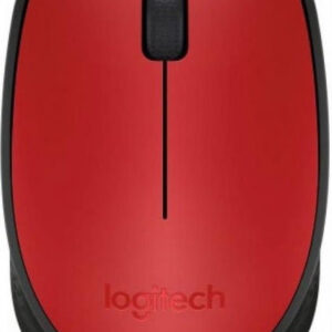 Купить Мышь Logitech M171 Wireless Mouse красный/черный [910-004641]