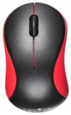 Купить Мышь Oklick 605SW (черный/красный) [384110]