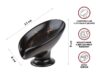 Купить Мыльница Perfecto Linea Elegance 35-113891 (черный)