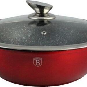 Купить Сковорода ВОК Berlinger Haus Burgundy Metallic Line BH-7110