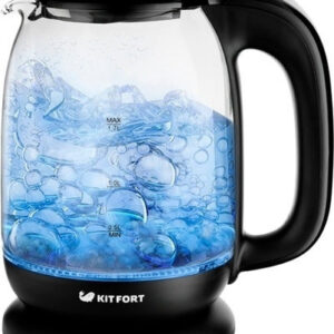 Купить Чайник Kitfort KT-625-5 (черный/серый)