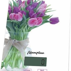 Купить Кухонные весы Матрена МА-037 (тюльпаны)
