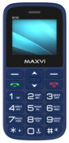 Купить Кнопочный телефон Maxvi B100 (синий)