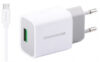 Купить Сетевое зарядное Atomic U2 microUSB (белый)