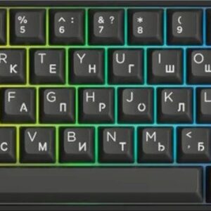 Купить Клавиатура Akko 3061S Black & Sliver (Akko Cream Yellow V3 Pro)