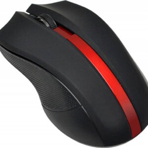 Купить Мышь Oklick 615MW (черный/красный) [412861]