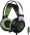 Купить Наушники A4Tech Bloody J450 (черный/зеленый)
